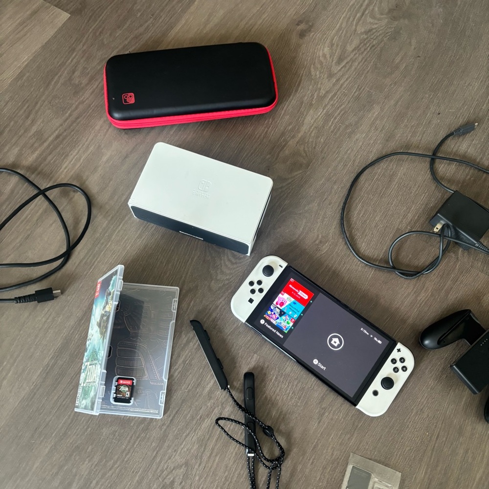 Nintendo Switch OLED Bundle (With Zelda Tears of the Kingdom)
